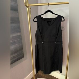 WHBM Black Sleeveless Dress